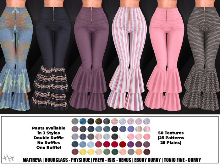 [hh] Carina Ruffle Trousers