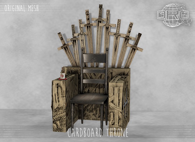 -DRD- The Long Night - Cardboard Throne (add)