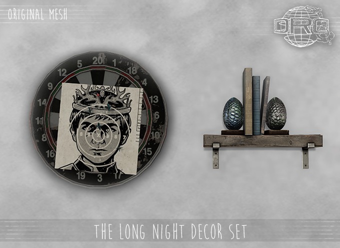 -DRD- The Long Night - Decor Set (add)
