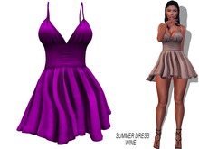 SUMMER DRESS 5 WINE