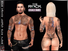 Rock Tattoo Legacy - Blue Tiger ( Full Body )