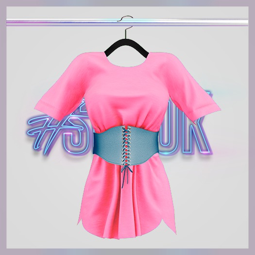 #SHOOK - Kyrie Corset Dress Pink