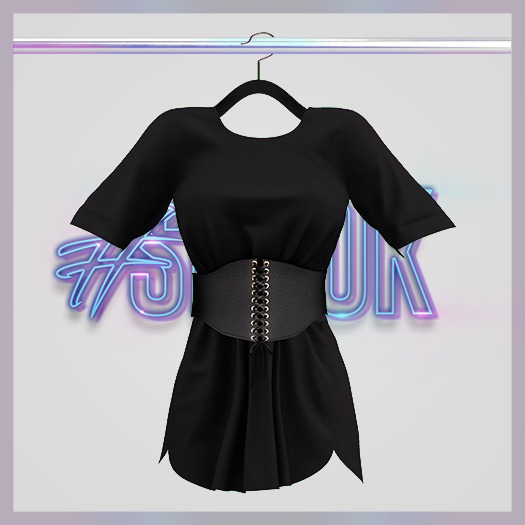 #SHOOK - Kyrie Corset Dress Black