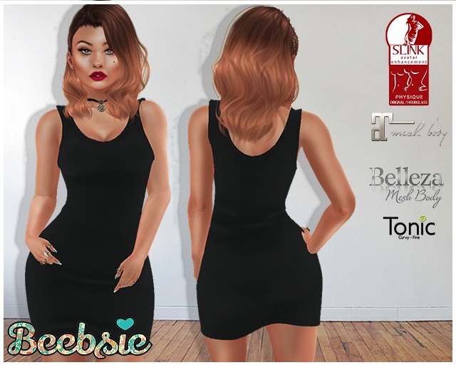 Beebsie BodyCon Dress Black