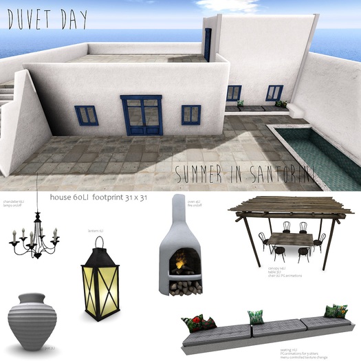 [DD] Summer in Santorini Lantern MT