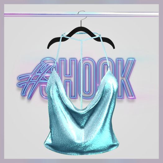 #SHOOK - Thotiana Top Skyblue