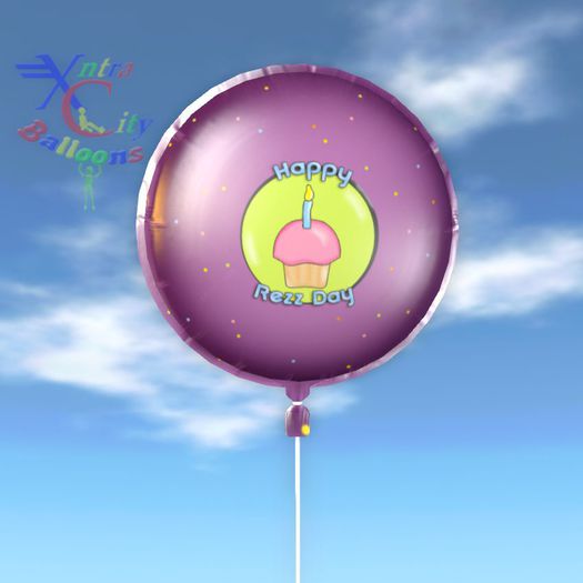 Ballon - Gâteau Rezz Cup Day - Ballons Ville Xntra
