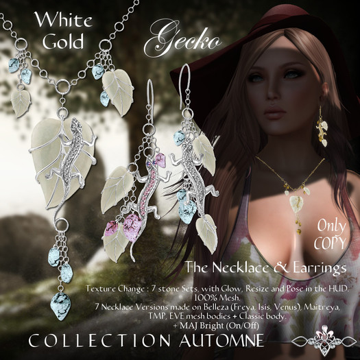 Nord Embel'Lys  Gecko Set White Gold