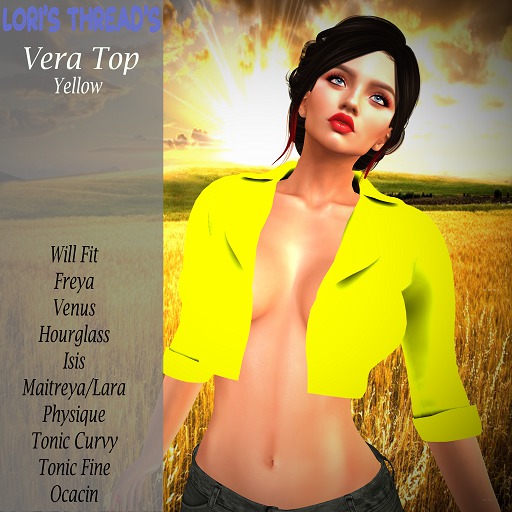 [L.T] Vera Top - Yellow (REZ ME)