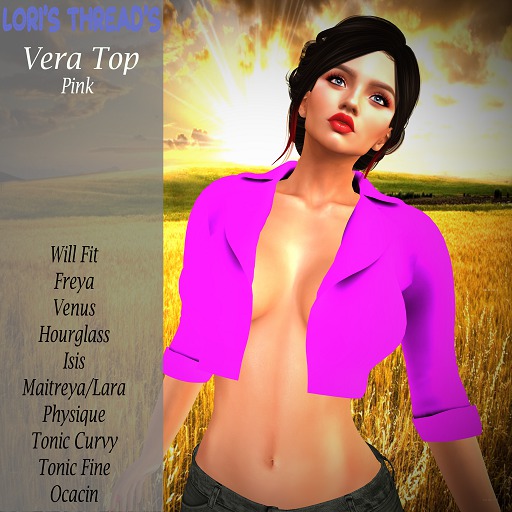 [L.T] Vera Top - Pink (REZ ME)