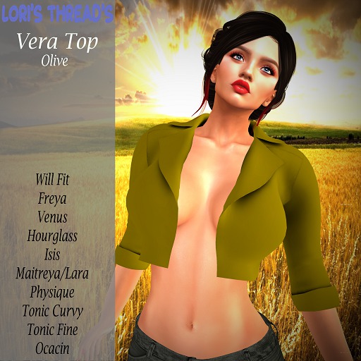 [L.T] Vera Top - Olive (REZ ME)