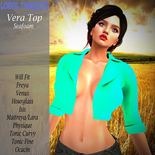 [L.T] Vera Top - Green (REZ ME)