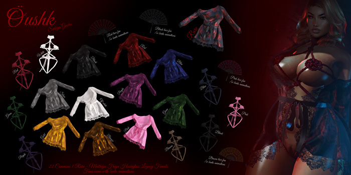 :oushk - Sakiya robe - Maitreya - Green COMMON