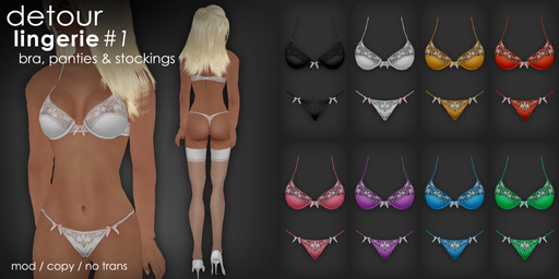 [Detour] Lingerie #1 - Pack