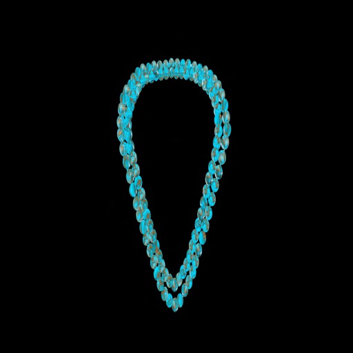 Child Necklace * Double Row Turquoise * RZ *