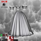 Ballgown 3 tops silvery white 