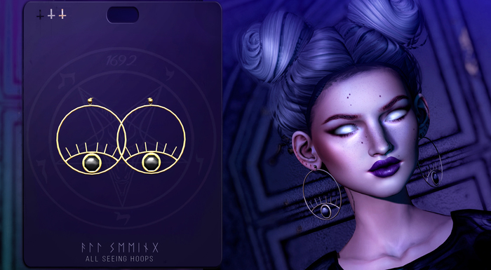+ 1692 + All Seeing - Earrings