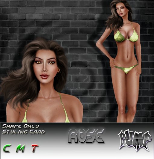 +pump+ Rose - Female Body Shape 