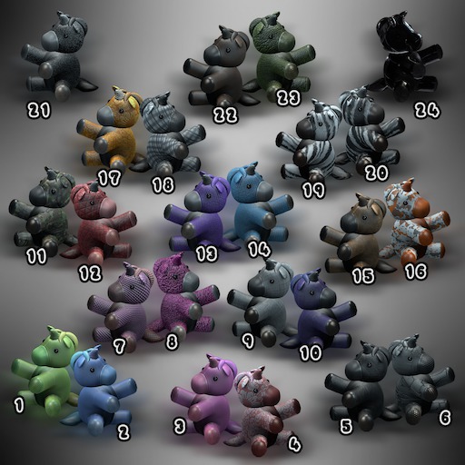 ~PW~ Unicorn Plush Mount 06 (ADD/WEAR)