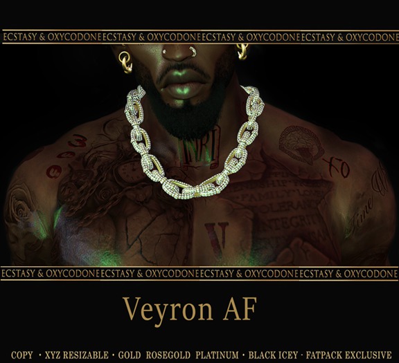 {E&O VEYRON AF} Chain Platinum