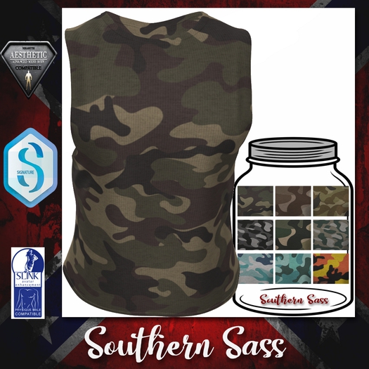 Men's Camo Tank (Add to Unpack)