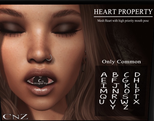 *CNZ* Heart Property - J