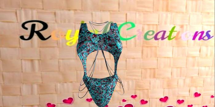 Roy'alCreations ROYALTY Swimsuits Blue