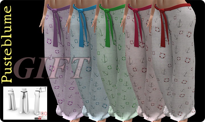 [Pusteblume] Texture for WC679 Low Waist Loose Pants Set 3