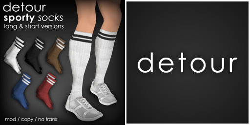 [Detour] Sporty Socks - Pack