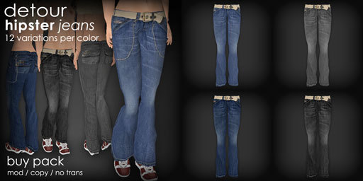 [Detour] Hipster Jeans - Pack