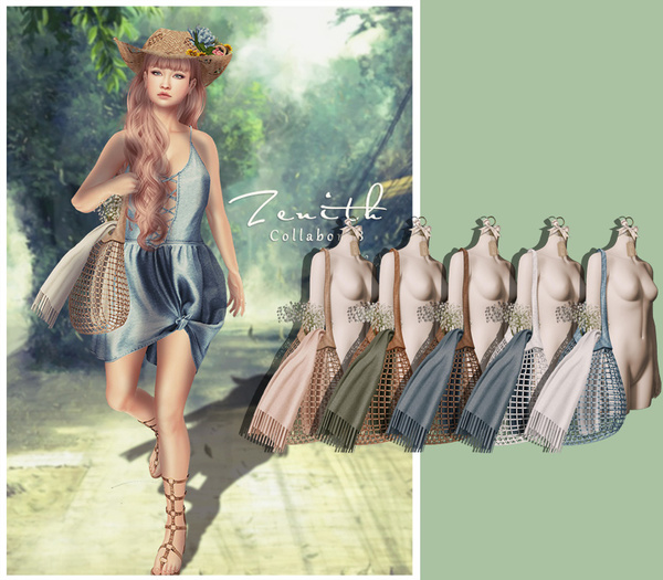 =Zenith=Summer Ratten flower Bag - Rigged