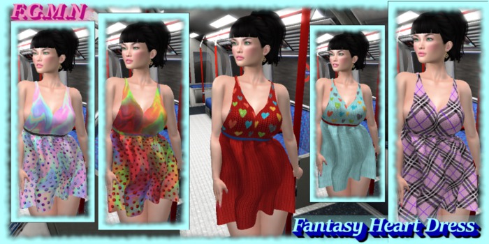 F.G.M.N/Fantasy Heart Dress/Maitreya Only
