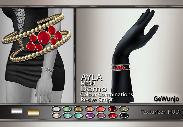 GeWunjo : AYLA bracelets DEMO