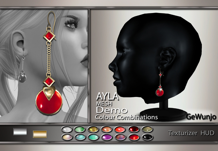 GeWunjo : AYLA earrings DEMO