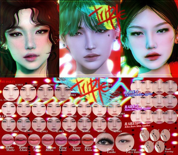 [ MUDSKIN ]_Bobby Matte Lip HUD