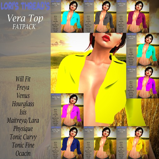 [L.T] Vera Top - FATPACK (REZ ME)