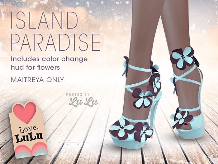 [BREATHE]-Ayame Heels__Maitreya__Island Paradise