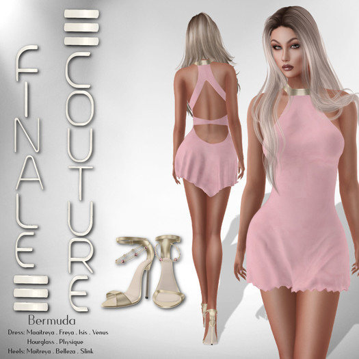 Finale Couture Bermuda - Pink(Boxed)