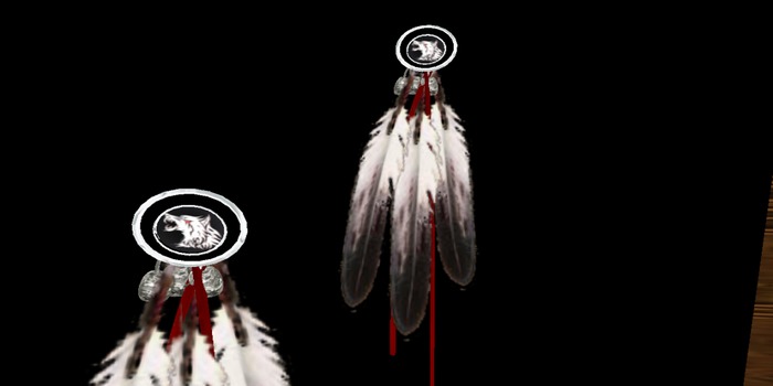 Feathers EAGLE - Silver Wolf