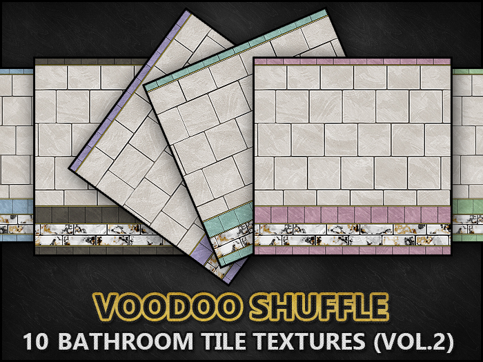 [VS] 10 Bathroom Wall Textures - Vol.2