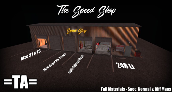 =TA= SPEED SHOP ver.01 (Boxed)