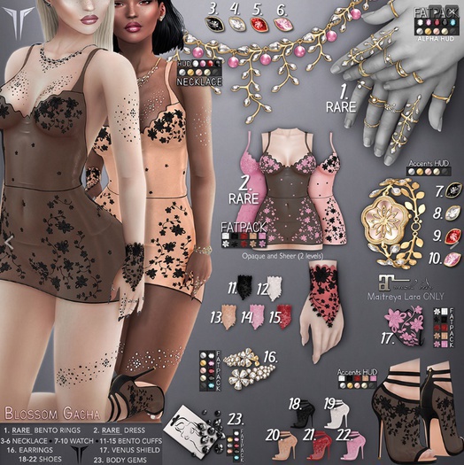 **RE** Blossom Rings RARE