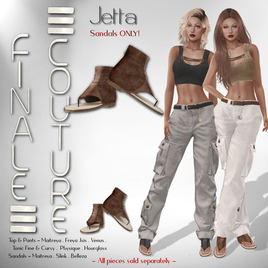 Finale Couture Jetta Sandals - Tan(Boxed)