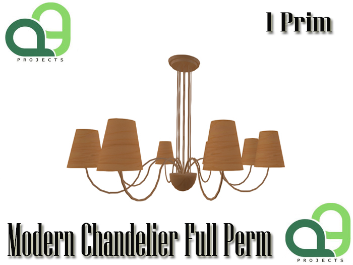 Modern Chandelier Full Perm (Boxed)