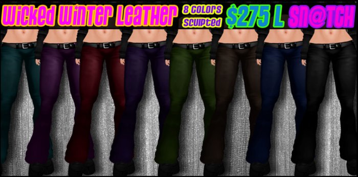 :::Sn@tch Wicked Winter Leather:::