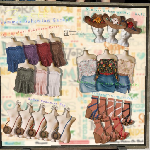 =Zenith=Ratten Bohemian Bag (White) - Rigged