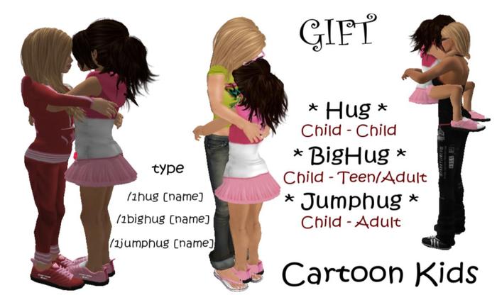 Cartoon Kids GIFT - Child Hugger