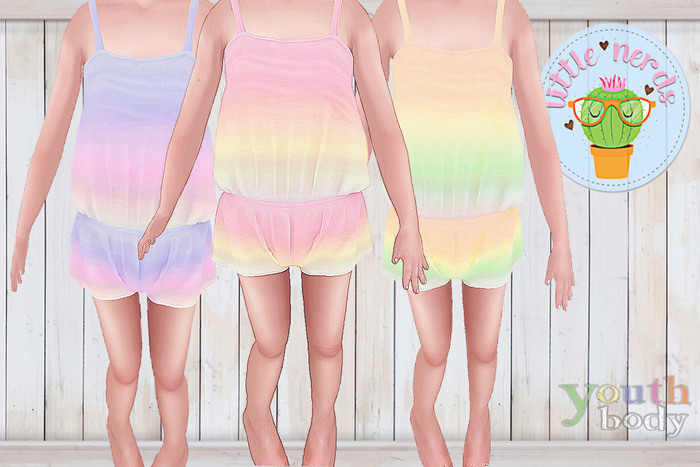Little Nerds - Pastel Rompers { Youth }