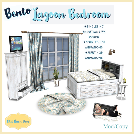 {OBD} Lagoon Bedroom [A] [BOXED]