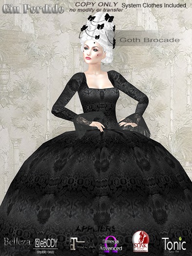 Goth Brocade Outfit (add)
